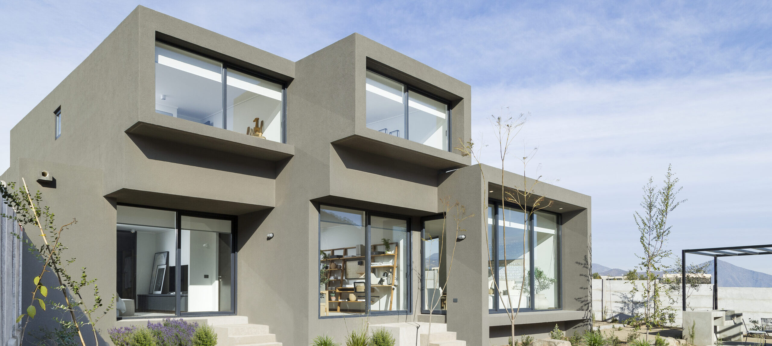 Tres especies de casas