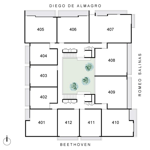 Nueva Gales – Piso 4