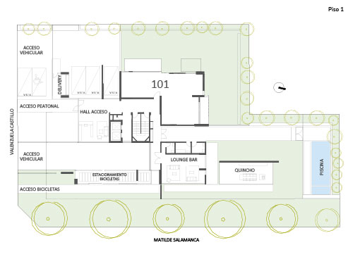 Plaza Matilde – Piso 1