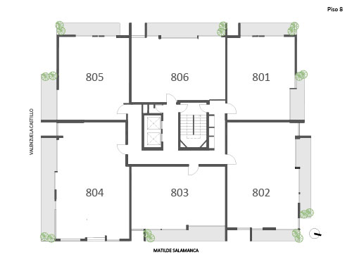 Plaza Matilde – Piso 8