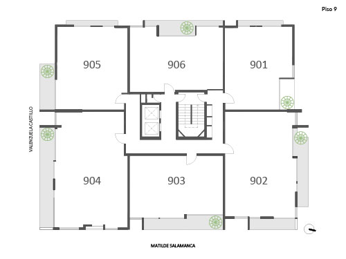 Plaza Matilde – Piso 9