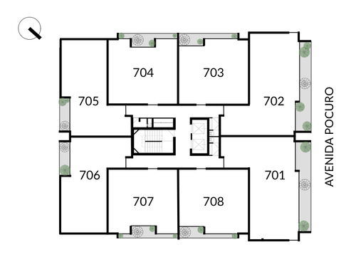 Aires Pocuro – Piso 7